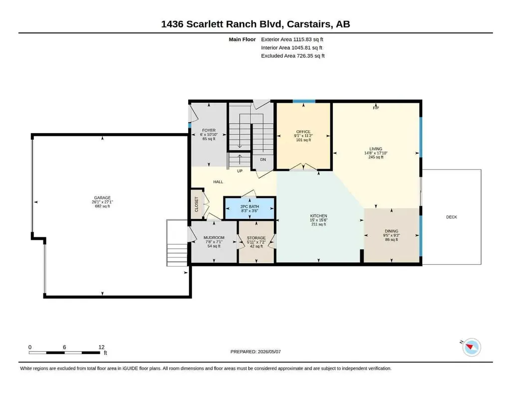 1436 Scarlett Ranch Boulevard Carstairs AB T0M 0N0