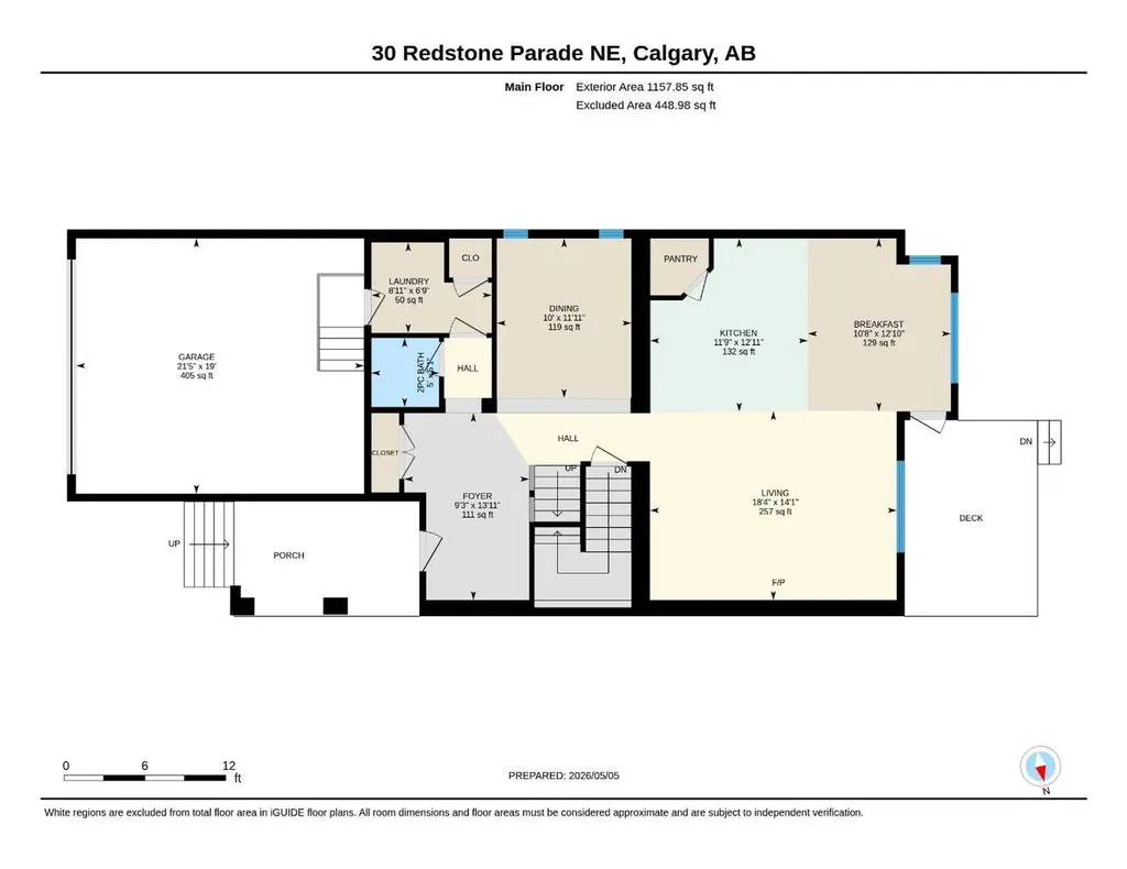 30 Redstone Parade NE Calgary AB T3N 0J7