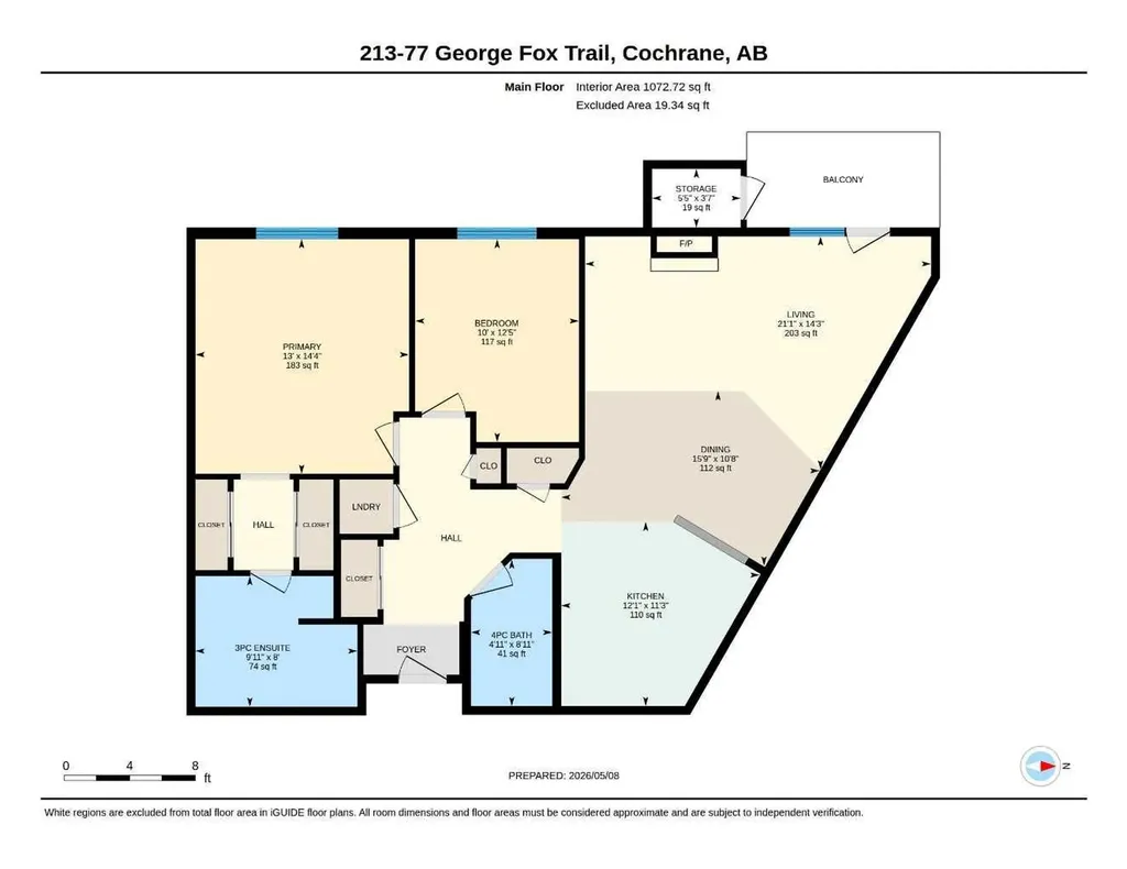 77 George Fox Trail W Cochrane AB T4C 0N1