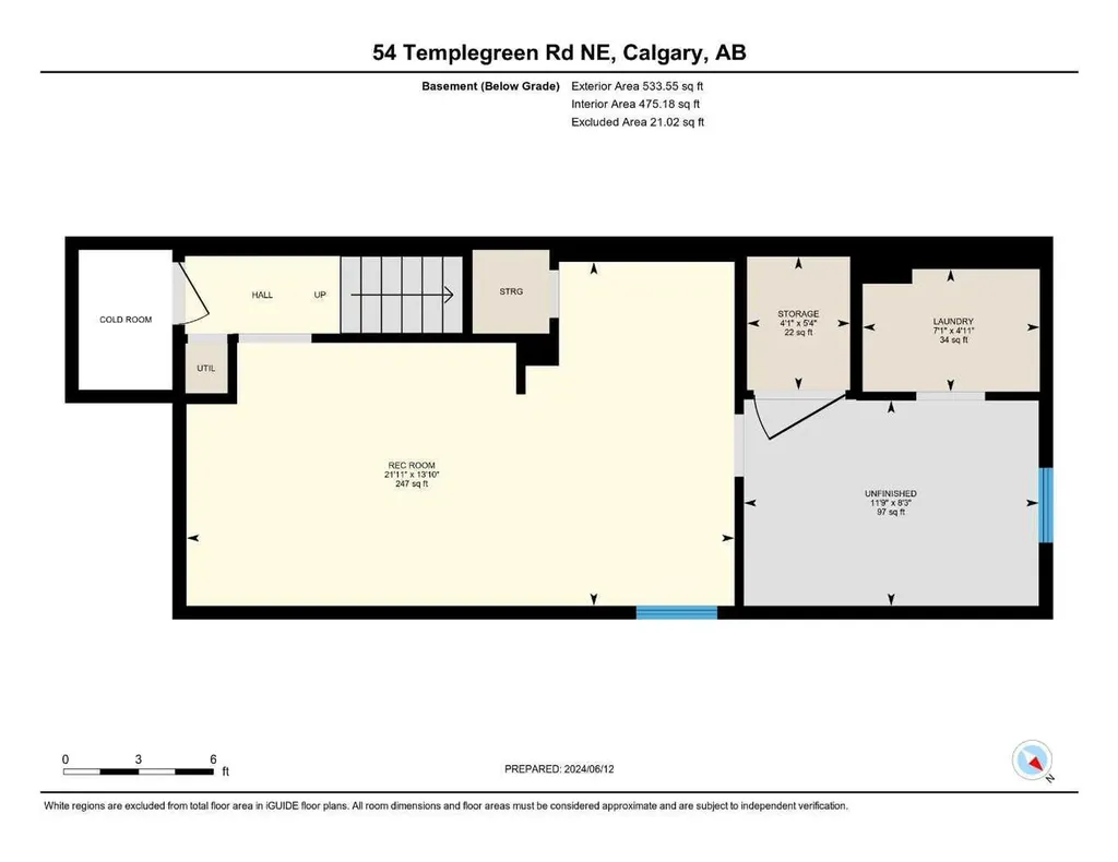 54 Templegreen Road NE Calgary AB T1Y 4Y8