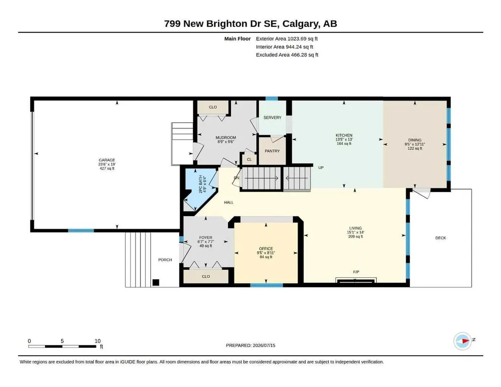799 New Brighton Drive SE Calgary AB T2Z1A1