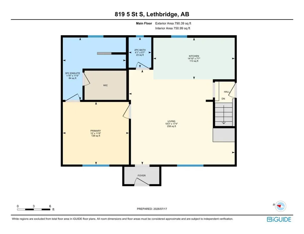 819 5 Street S Lethbridge AB T1J 2C5