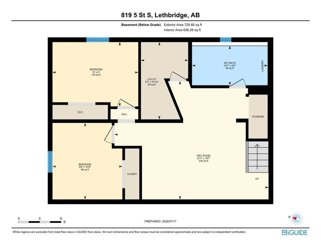 819 5 Street S Lethbridge AB T1J 2C5