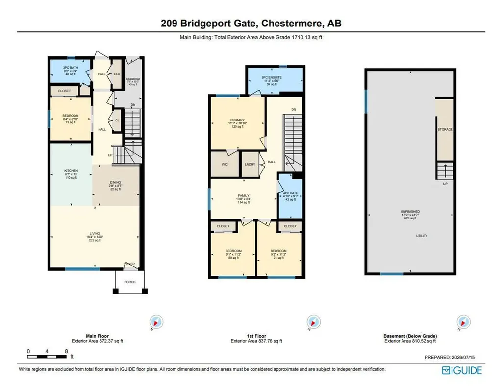 209 Bridgeport Gate N Chestermere AB T1X 1V9