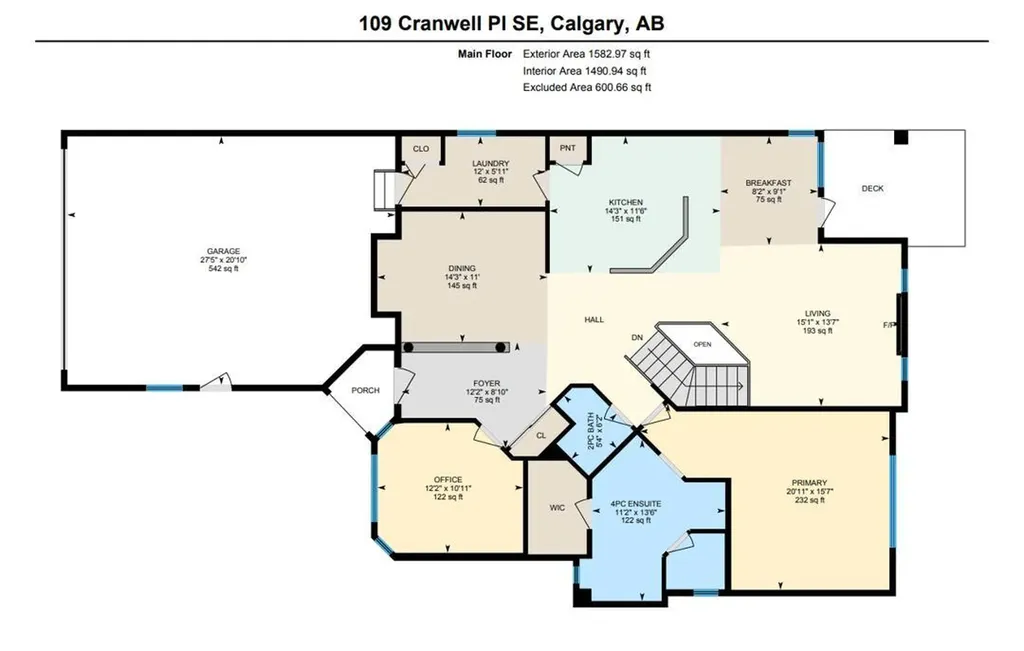 109 Cranwell Place SE Calgary AB T3M 1A2
