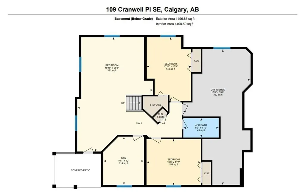 109 Cranwell Place SE Calgary AB T3M 1A2