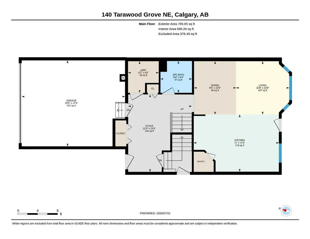 140 Tarawood Grove NE Calgary AB T3J5A7