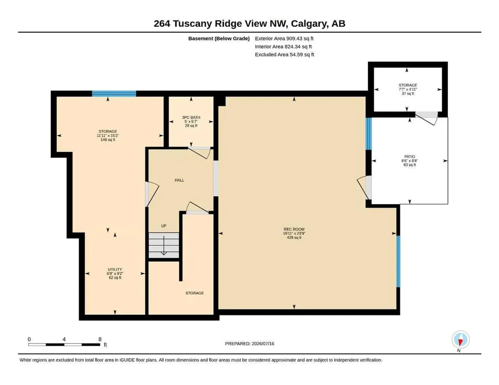 264 Tuscany Ridge View NW Calgary AB T3L 2J7