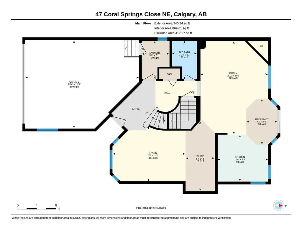 47 Coral Springs Close Calgary AB T3J 3S4