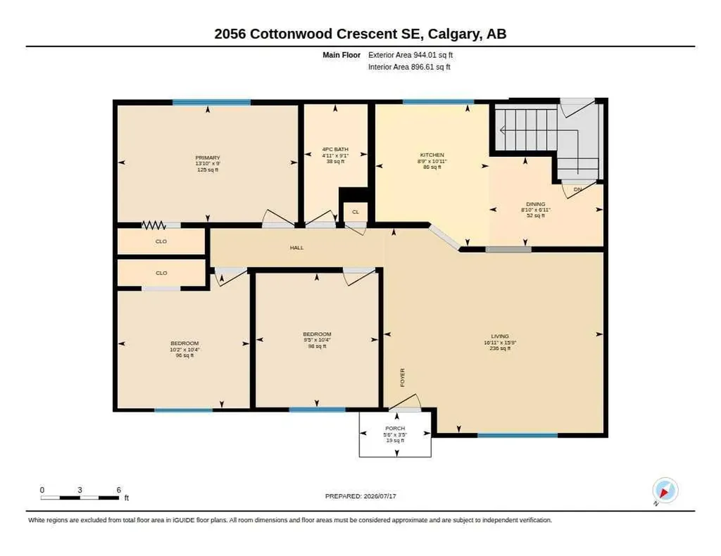2056 Cottonwood Crescent SE Calgary AB T2B 1R3