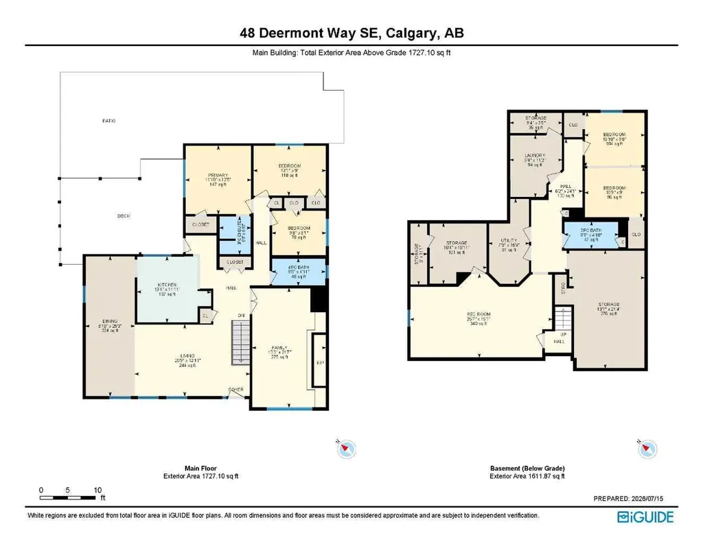 48 Deermont Way SE Calgary AB T2J 5P3