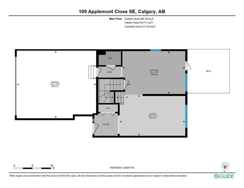 100 Applemont Close SE Calgary AB T2A 7S3