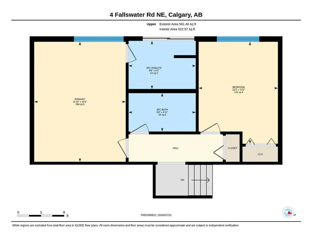 4 Fallswater Road NE Calgary AB T3J1B1