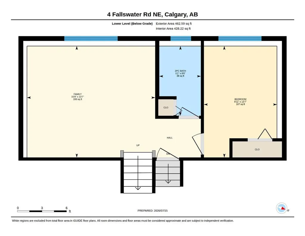 4 Fallswater Road NE Calgary AB T3J1B1