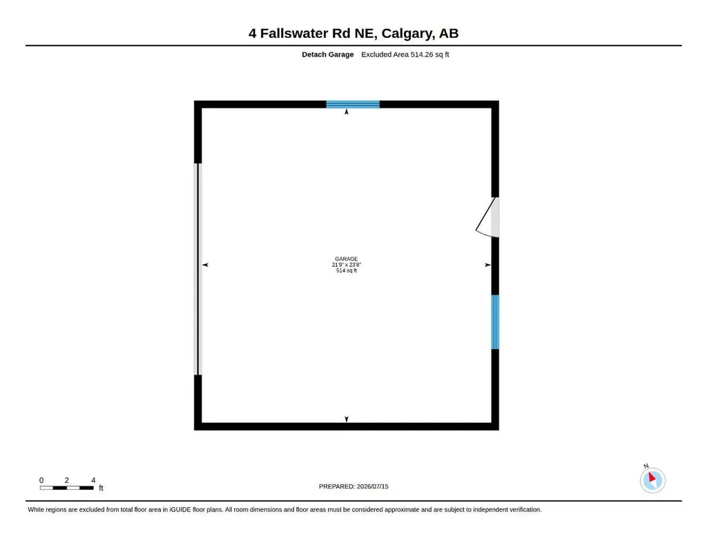 4 Fallswater Road NE Calgary AB T3J1B1