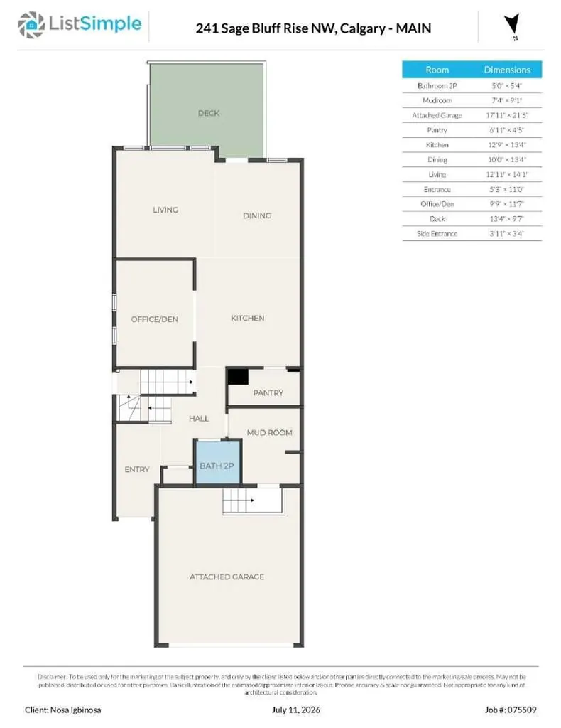 241 Sage Bluff Rise NW Calgary AB T3R 1W2
