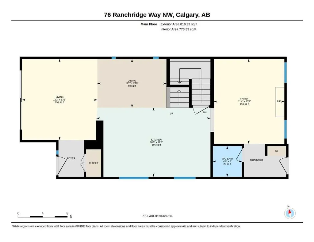 76 Ranchridge Way NW Calgary AB T3G 1Z9