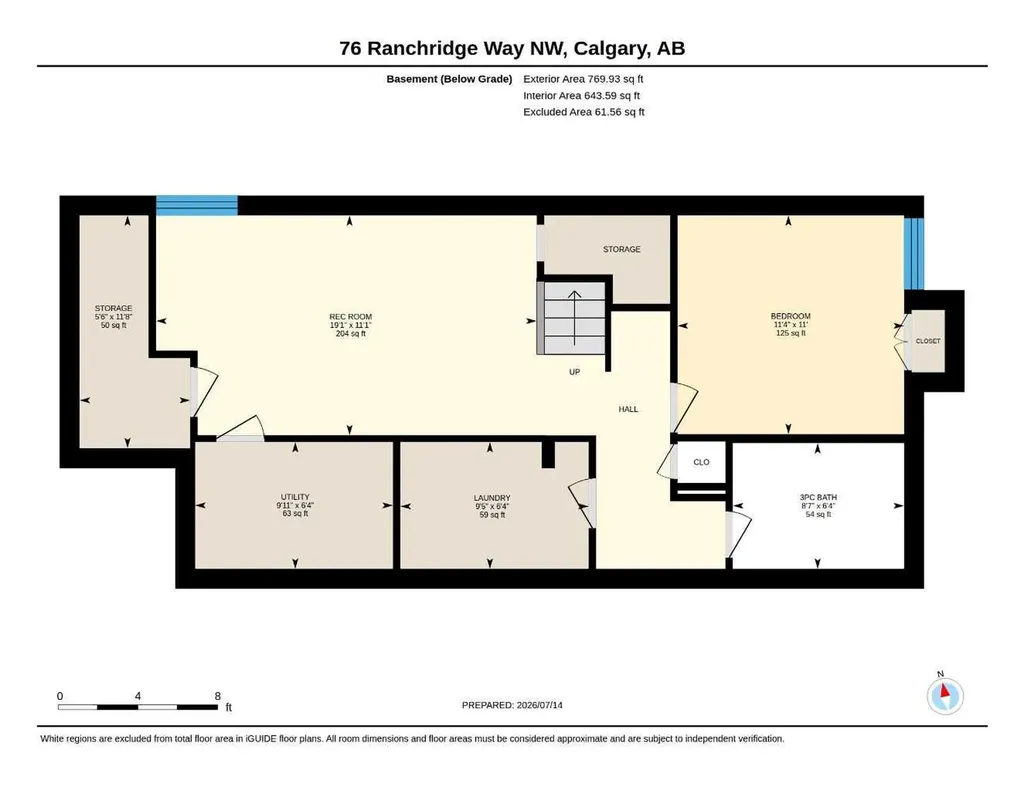 76 Ranchridge Way NW Calgary AB T3G 1Z9