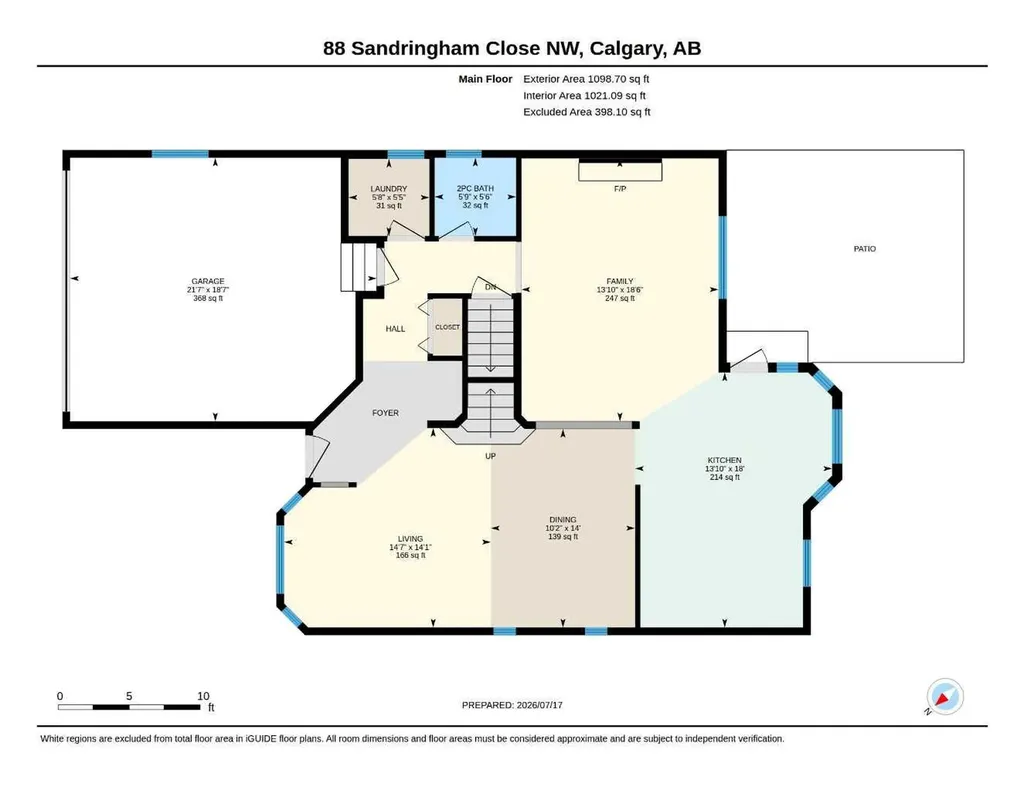 88 Sandringham Close NW Calgary AB T3K 3X1