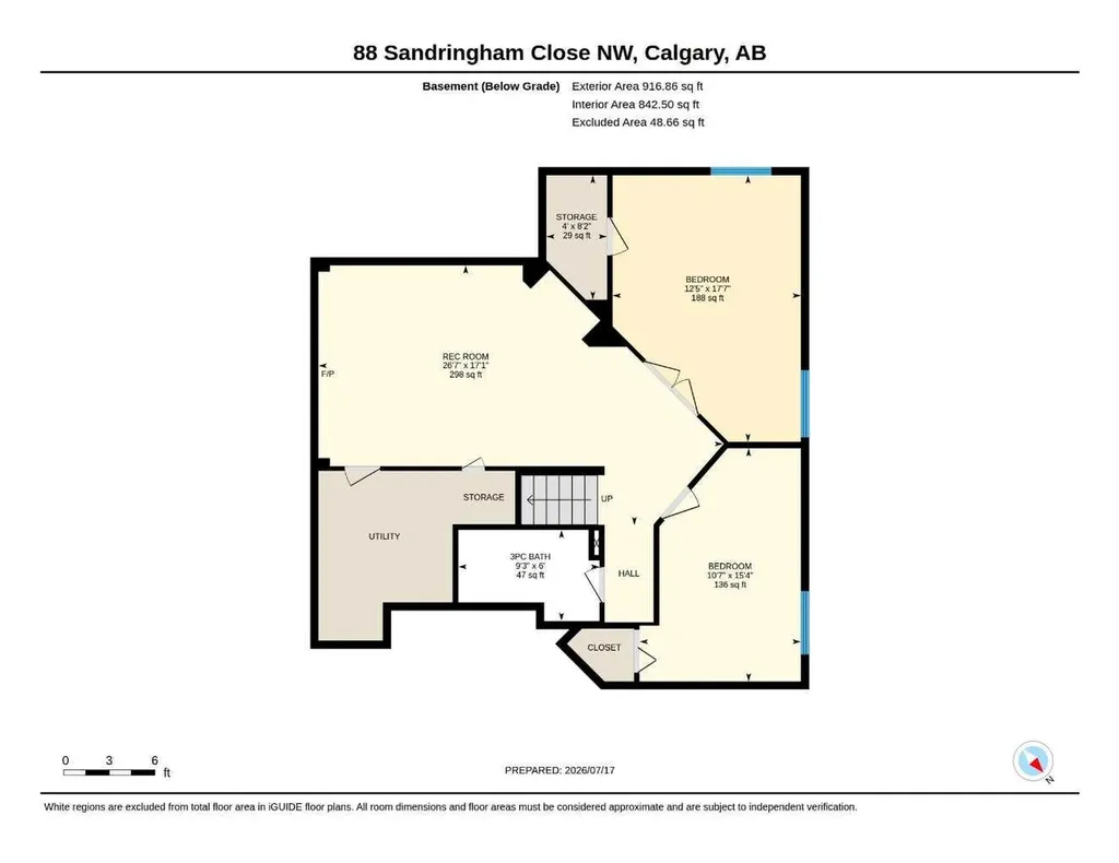 88 Sandringham Close NW Calgary AB T3K 3X1