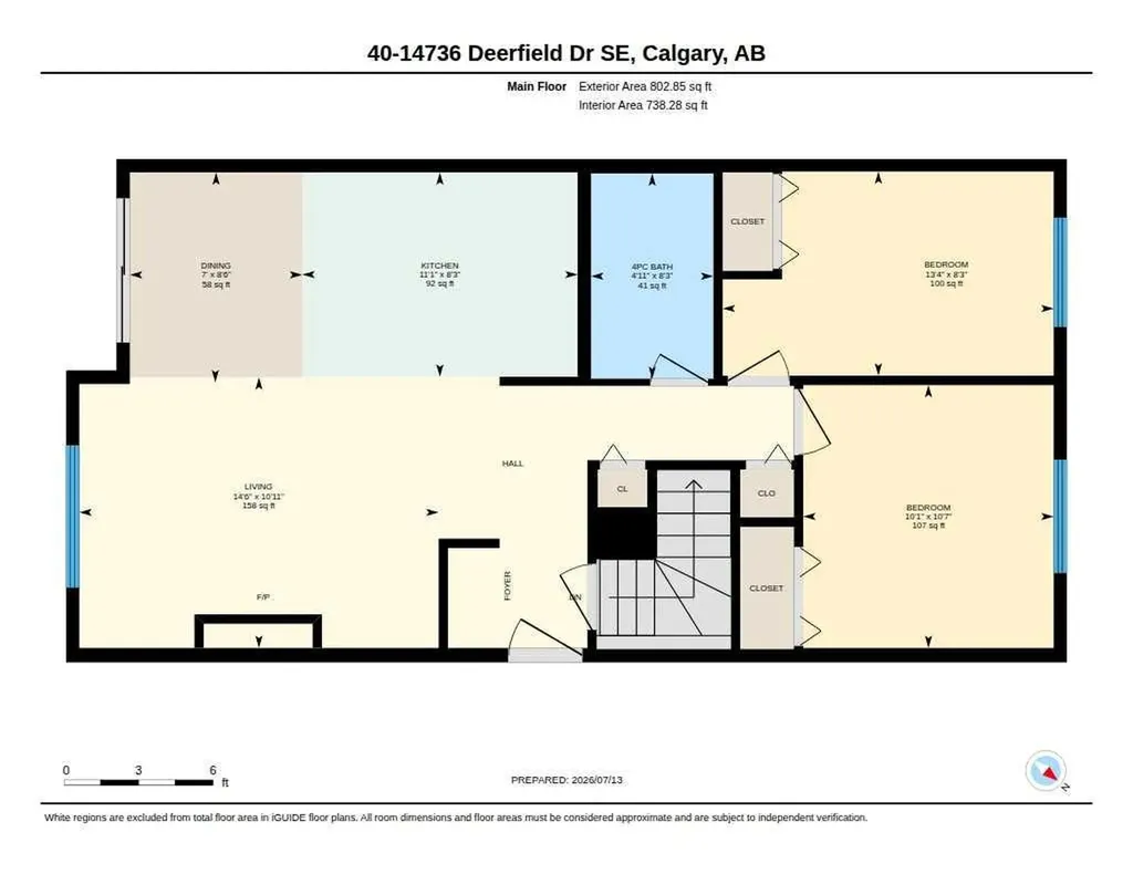 14736 Deerfield Drive SE Calgary AB T2J 5Y1