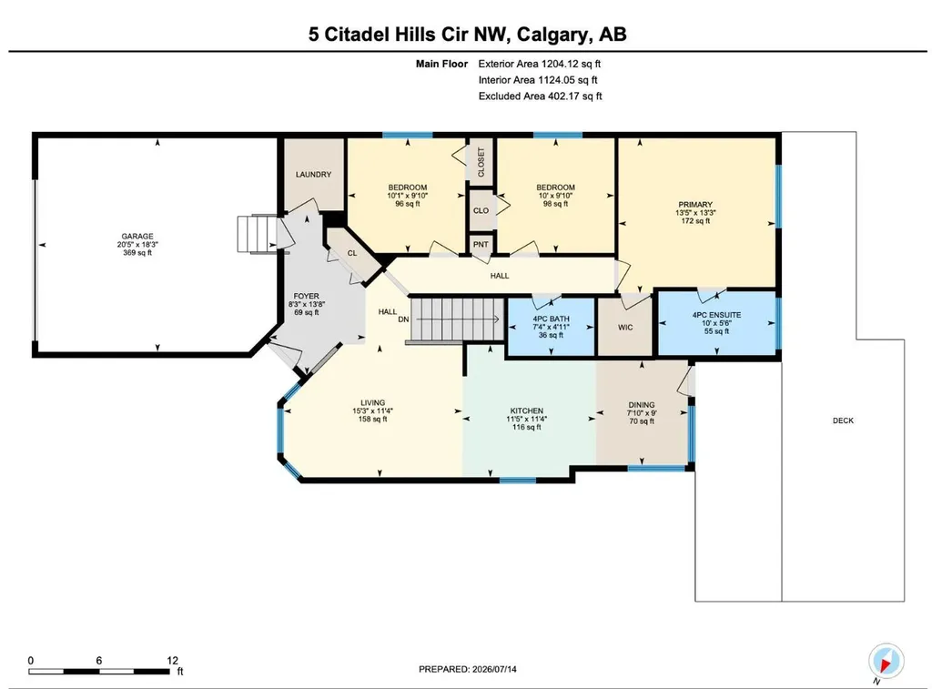 5 Citadel Hills Circle NW Calgary AB T3G 3V4