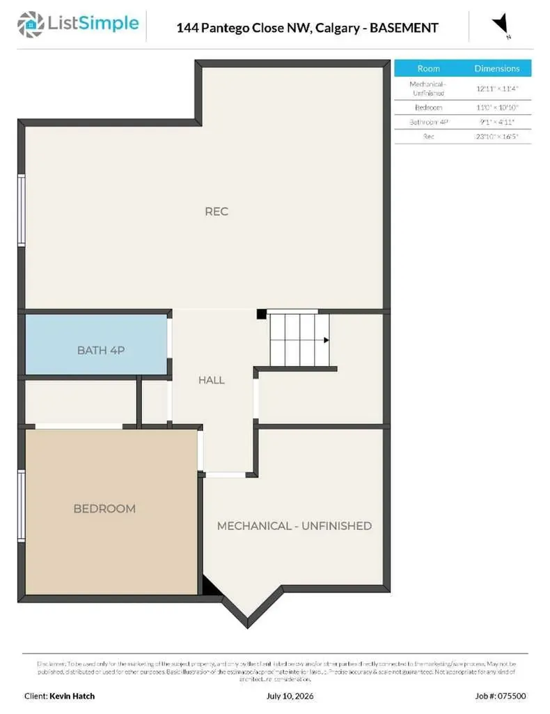 144 Pantego Close NW Calgary AB T3K 0K2