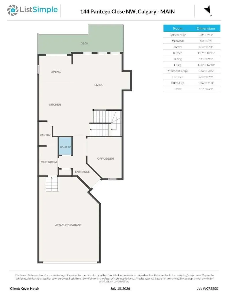 144 Pantego Close NW Calgary AB T3K 0K2