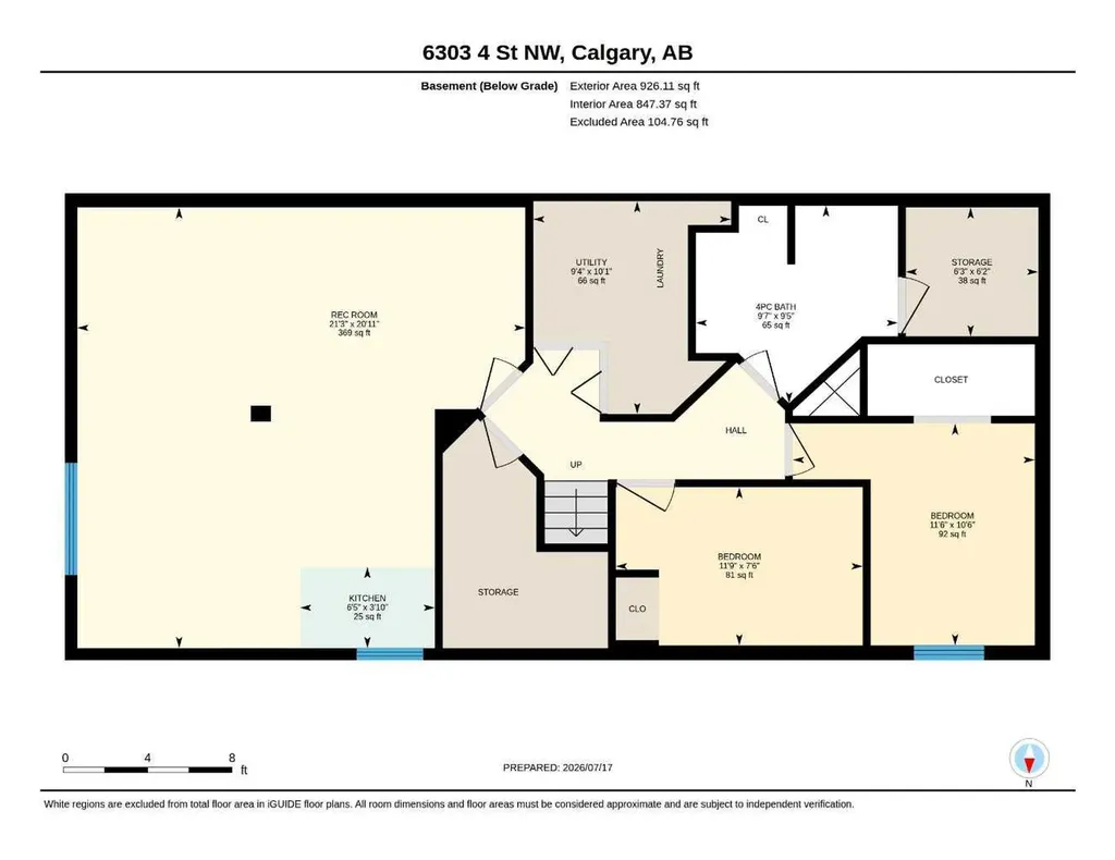 6303 4 Street NW Calgary AB T2K 1B7