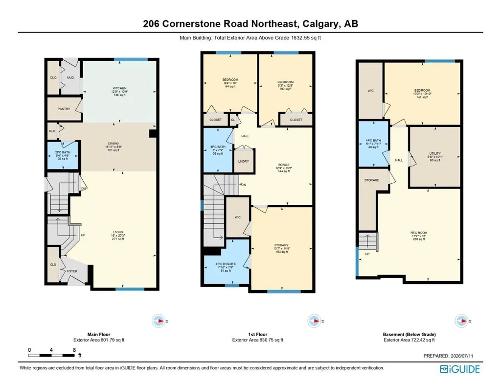 206 Cornerstone Road NE Calgary AB T3N 1R5
