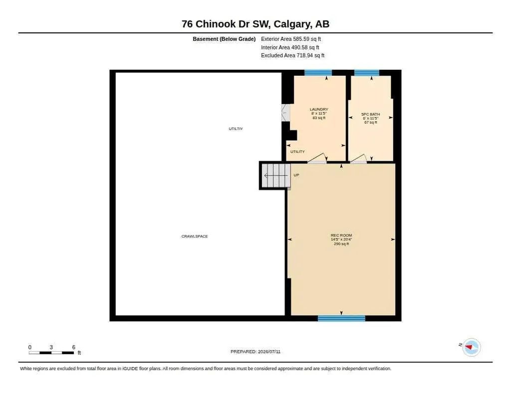 76 Chinook Drive SW Calgary AB T2V 2P9