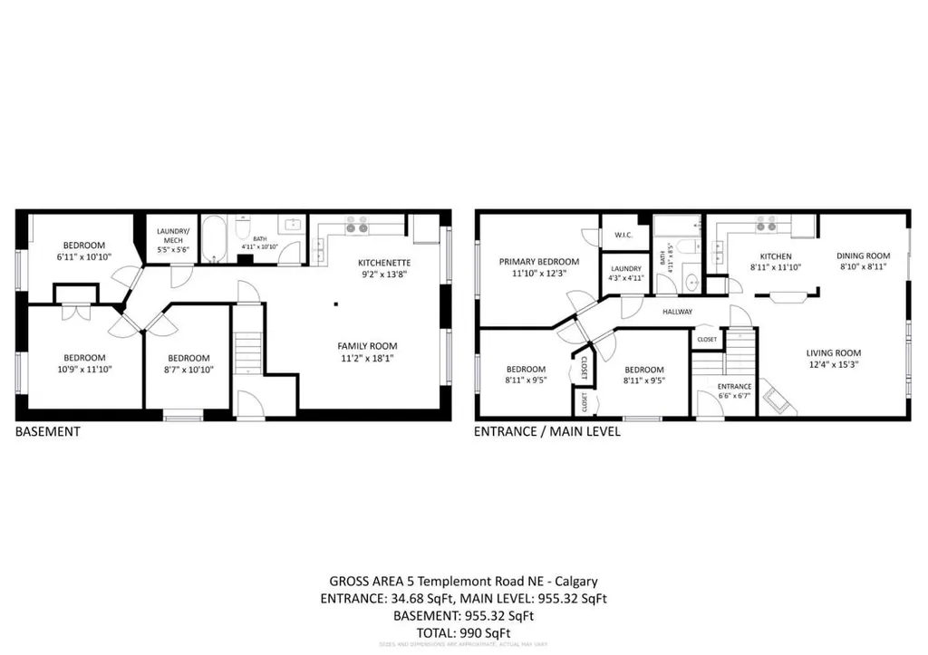 5 Templemont Road NE Calgary AB T1Y 5A2
