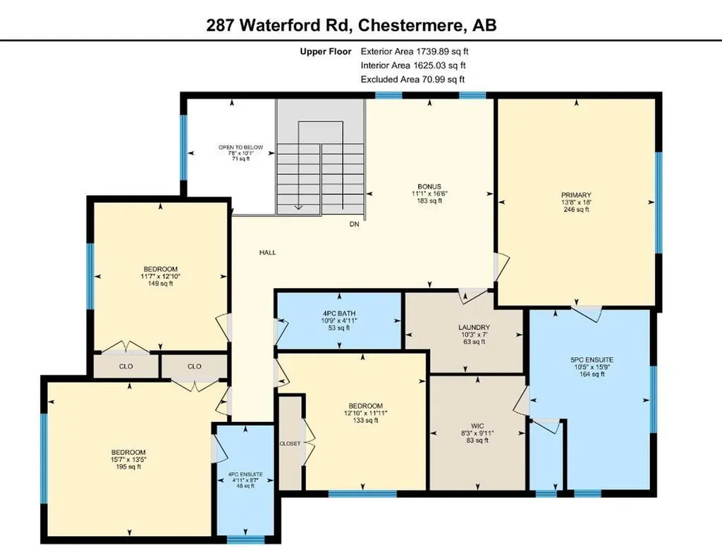 287 Waterford Road Chestermere AB T1X 3B3