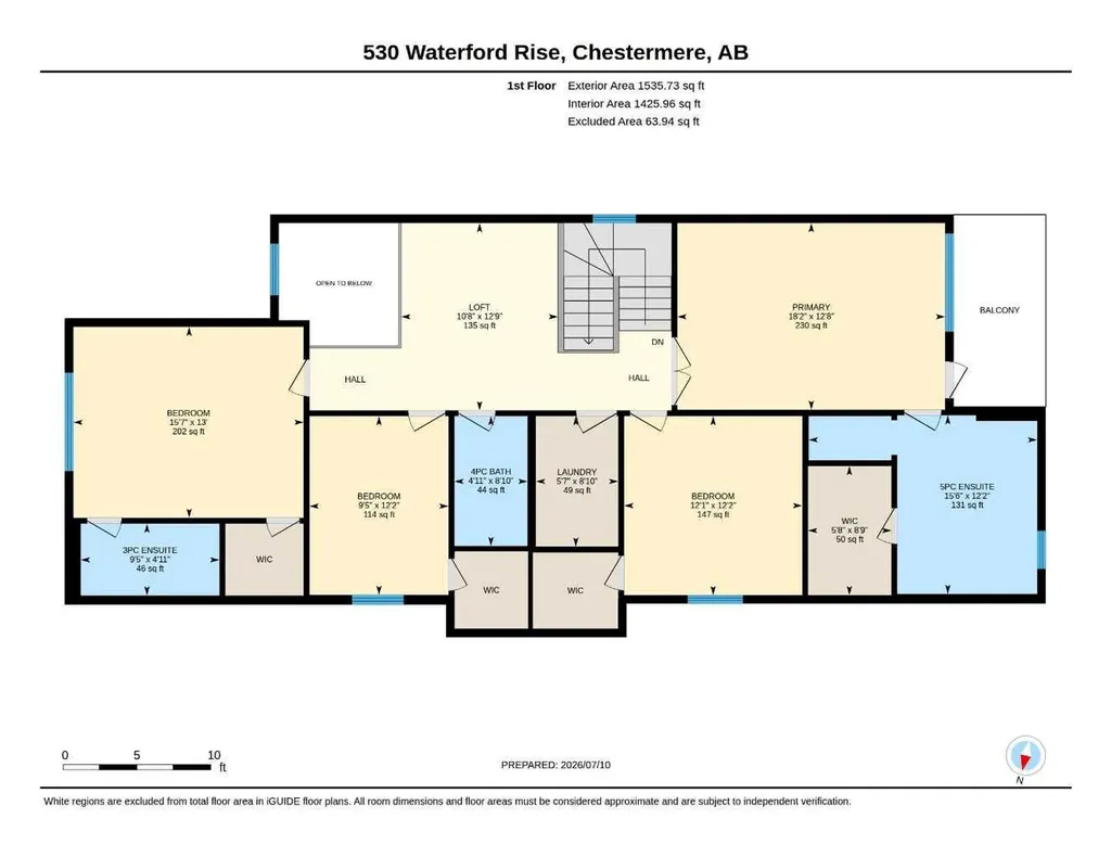 530 Waterford Rise Chestermere AB T1X 3B5