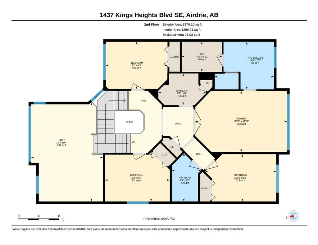 1437 Kings Heights Boulevard SE Airdrie AB T4A 0A1