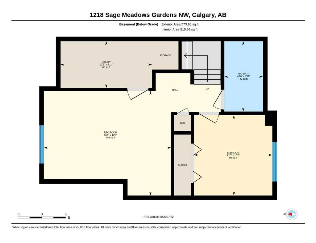 1218 Sage Meadows Gardens NW Calgary AB T3P 1K3