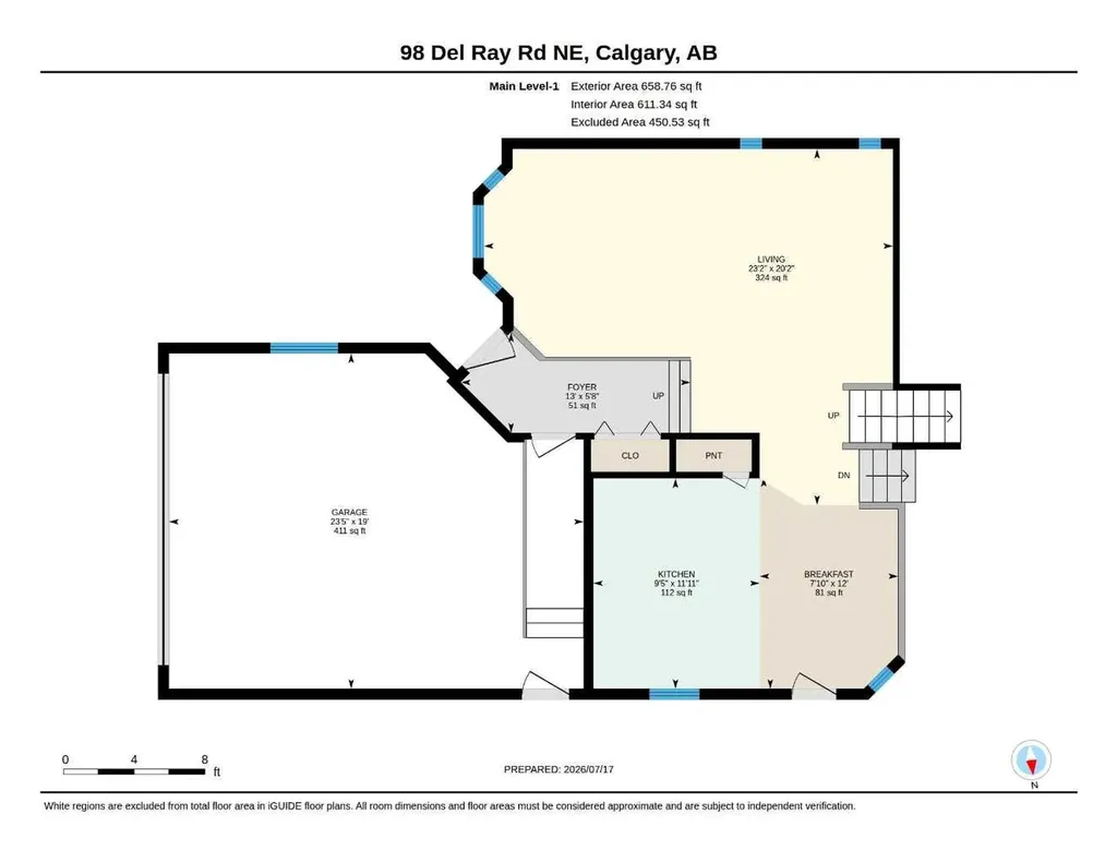 98 Del Ray Road NE Calgary AB T1Y 6V6