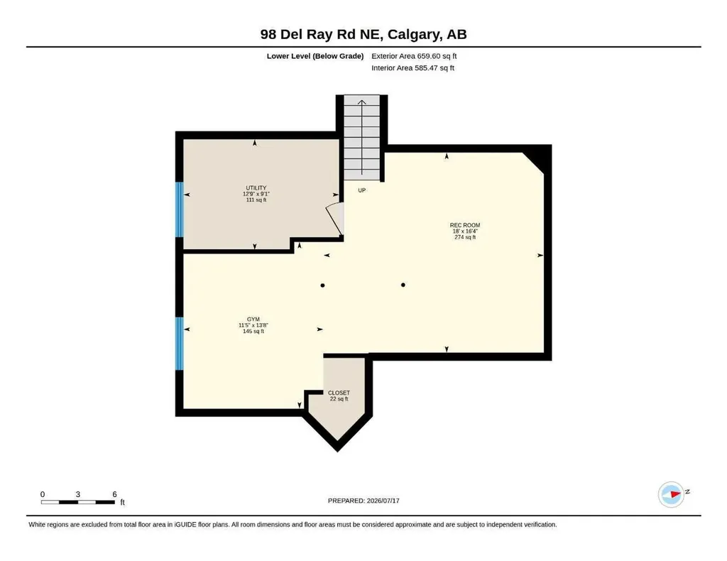 98 Del Ray Road NE Calgary AB T1Y 6V6