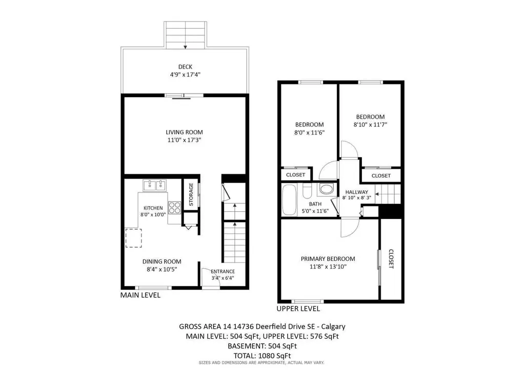 14736 Deerfield Drive SE Calgary AB T1J 5Y1