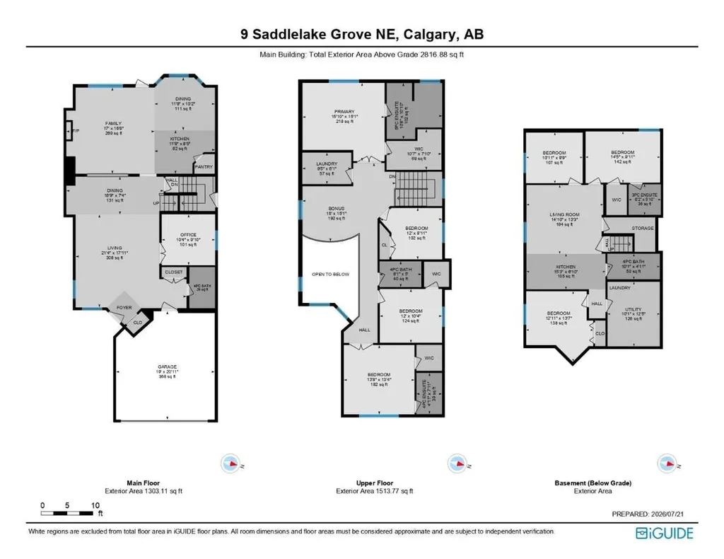 9 Saddlelake Grove NE Calgary AB T3J 0P2