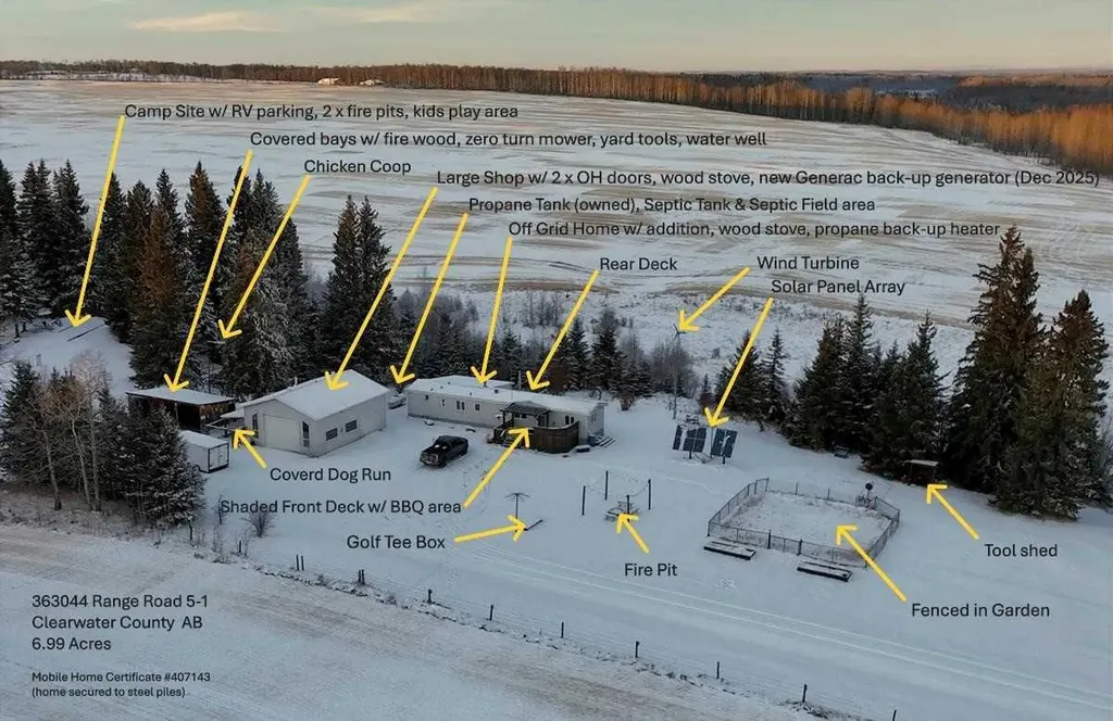 363044 Range Road 5-1 Rural Clearwater County AB T0M 0M0