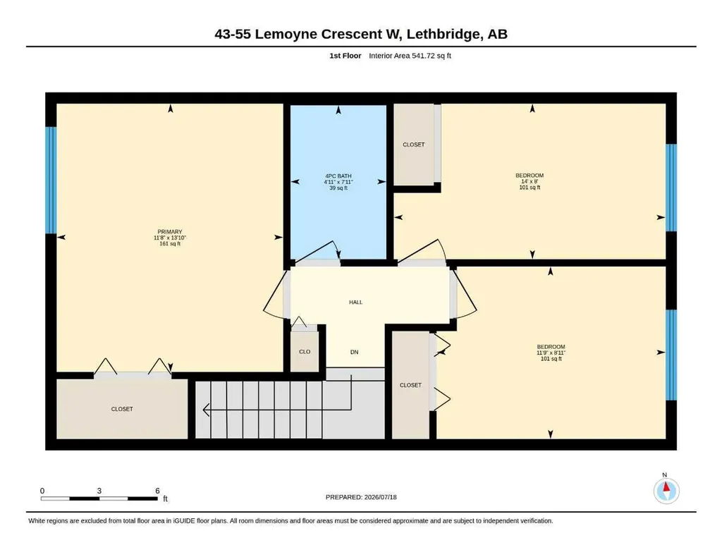 55 Lemoyne Crescent W Lethbridge AB T1K 4J7