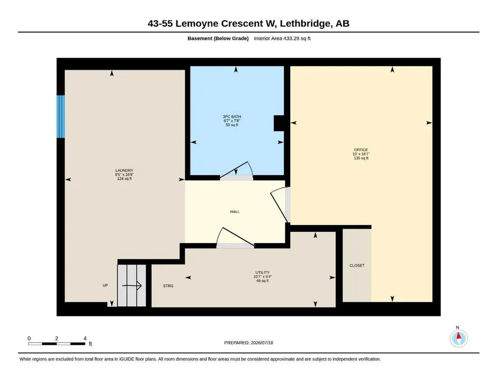 55 Lemoyne Crescent W Lethbridge AB T1K 4J7