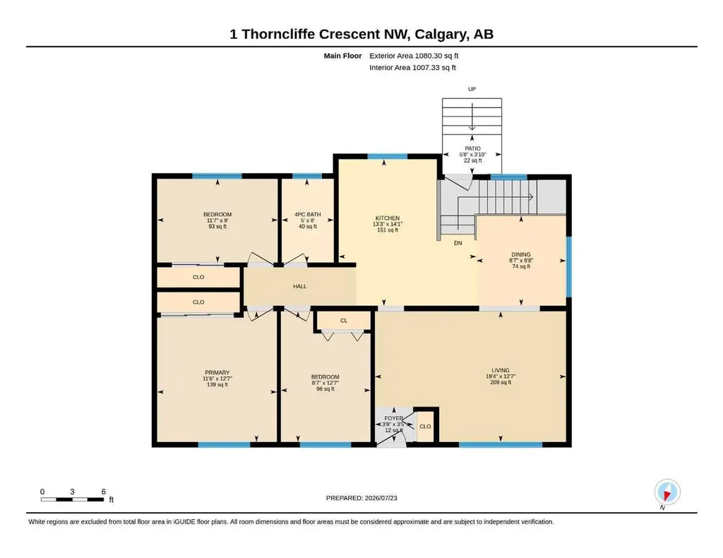 1 Thorncliffe Crescent NW Calgary AB T2K 3A9