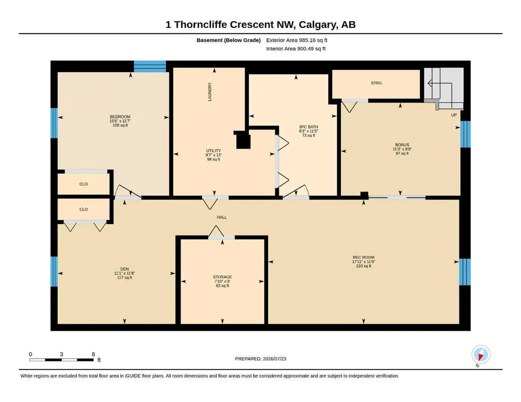 1 Thorncliffe Crescent NW Calgary AB T2K 3A9