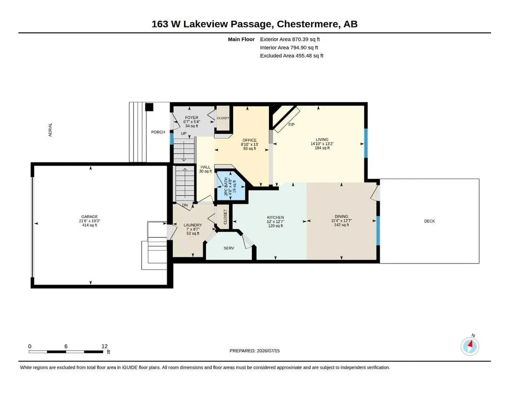 163 West Lakeview Passage Chestermere AB T1X 1G8