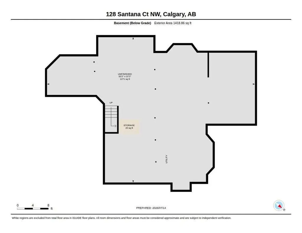 128 Santana Court NW Calgary AB T3K 3L9