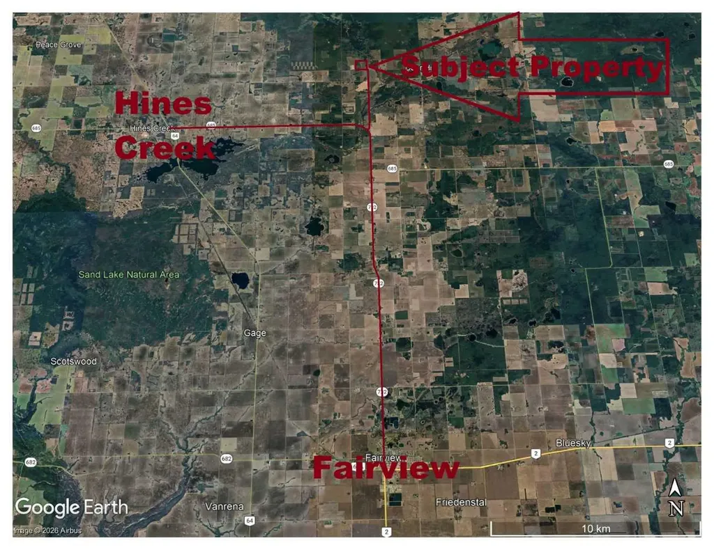 NE16-84-3-W6 Range Road 33 Rural Clear Hills County AB T0H 1L0