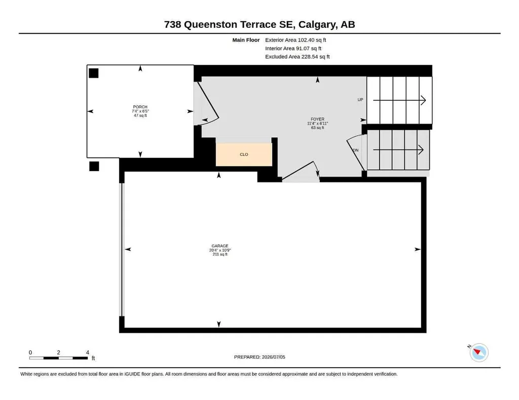 738 Queenston Terrace SE Calgary AB T2J6H6