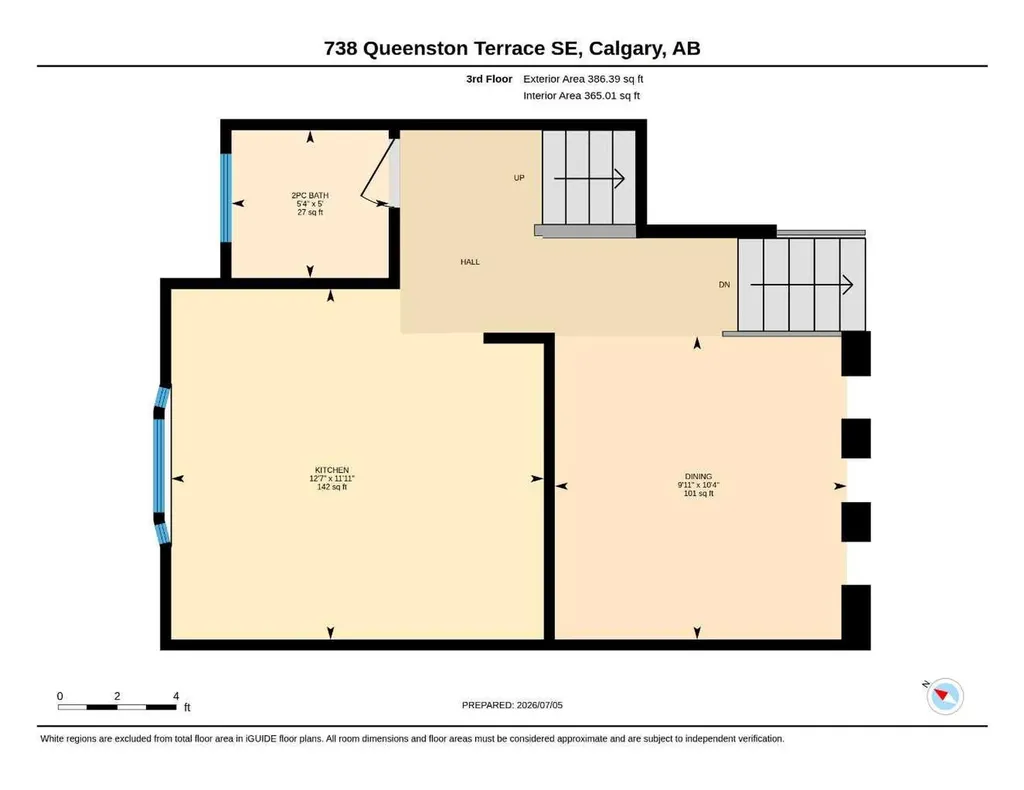738 Queenston Terrace SE Calgary AB T2J6H6